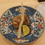 はらまさ - 太刀魚の漬け焼と谷中生姜