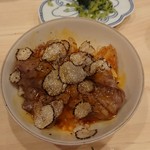 はらまさ - 岩手牛と白トリュフ追加三杯目！