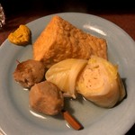 おかめ - ロールキャベツ、厚揚げ、つみれ