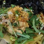 麺屋十郎兵衛 - 鮟肝まぜそば（アップ）