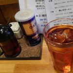 会津ラーメン 和 - アイスウーロン茶