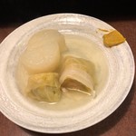 おかめ - 大根、ロールキャベツ