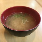 新横のまぐろや  - あら汁