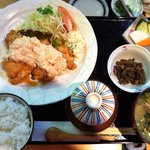 Haruya - お昼のランチ☆はる家定食　チキン南蛮　８５０円　　本当に美味しいです～最高