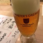 串かつと豆皿ひとしな - 生ビール