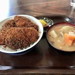 金長食堂 - ソースかつ丼（並盛）