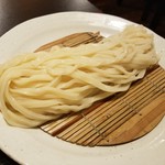 手打ちうどん　 いしづか - 揚げ出し茄子のつけ汁のうどん