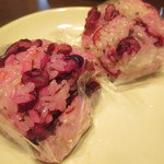 い志い - しば漬けぼた餅