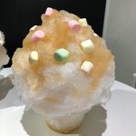 果実堂 - 白桃かき氷❤️可愛い