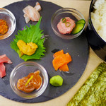 居食処天 - 創作手巻き寿司