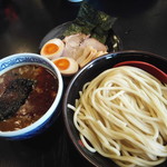 三田製麺所 - 山椒つけ麺（中盛480g）880円+三田盛り