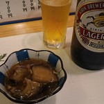 浜ゆき - 突き出しの茄子とミンチの炊いたん