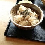 松月 - キノコご飯