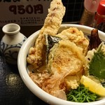 うどん うばら - 彩り天ぶっかけ