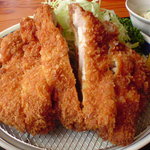 地鶏カツ定食（１，０００円）