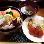 寿司鉄 - 寿司鉄 ＠平和台 ランチちらし ６５０円