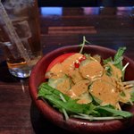 UP - サラダ、ドリンク