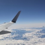 オウ ショウ カフェ - JAL2233便E170からの富士山