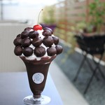 さくらんぼパフェBLACK