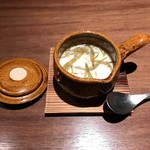 円山　十六夜 - ランチサービス、茶碗蒸しです。