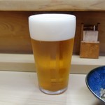 家庭料理 小川 - 生ビール