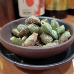 笑菜酒家 みや美 - 川北の黒枝豆