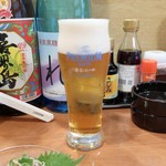 笑菜酒家 みや美 - 生ビール