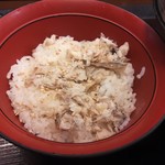 嵯峨谷 - 名物！アジご飯！！