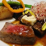 料理宿 ZEN - ステーキはミディアムで柔らかくて美味しい