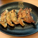 Tonkoku Umaya Ramen - セットの餃子