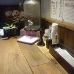 【カレー専門店】円山教授。 - テーブルセット