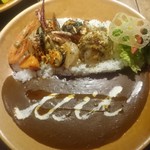 【カレー専門店】円山教授。 - 浜カレー（ご飯280ｇ・辛さ3番）