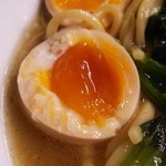 誠屋 - 味玉　中身