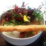 帆立貝とアッラビアータ（2018.4）