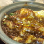 赤坂 四川飯店 - 標準　陳マーボー豆腐のアップ　【　２０１１年７月　】　