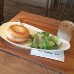 NEW YORKER'S Cafe - ベーグルサンド＠450円