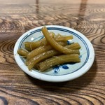 そばつう - 本日のサービスふきの煮物