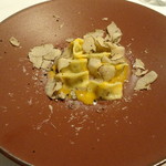 カーサ・デル・チーボ - 肉詰め（仔牛・豚・うさぎ） 卵黄、サマートリュフ