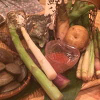 ときずし 山田 - 旬の食材を見せて下さいます♪