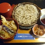 Shougetsuan Yamizosoba - もりとミニ天丼