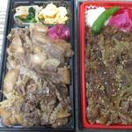 Kakiyasu Dining - 黒毛和牛すき焼重・スタミナ焼肉重