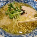 もんど - 鶏塩ラーメン　2018.5