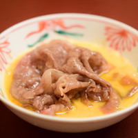 人形町今半 本店 - 【すき焼き 極上】開幕は、香川県産のお肉で。尚、お肉は計3枚。