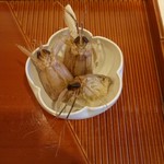 蓬左茶寮 - おまけ:シャコ頭