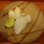蓬左茶寮 - 向附②:アオリイカ