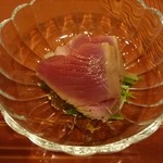 蓬左茶寮 - 向附③:初カツオのたたき