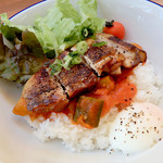 ブックカフェ 横顔