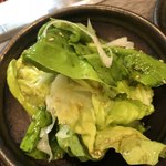 焼肉ホルモンたんど - たんどサラダ  とりわけ後