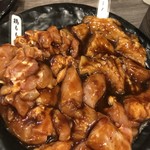 焼肉ホルモンたんど - 鶏もも  ２人前、ミノ１人前