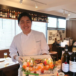 リストランテ ピッツェリア ジャンカルロ トウキョウ - 裕太くん渾身の出来栄え